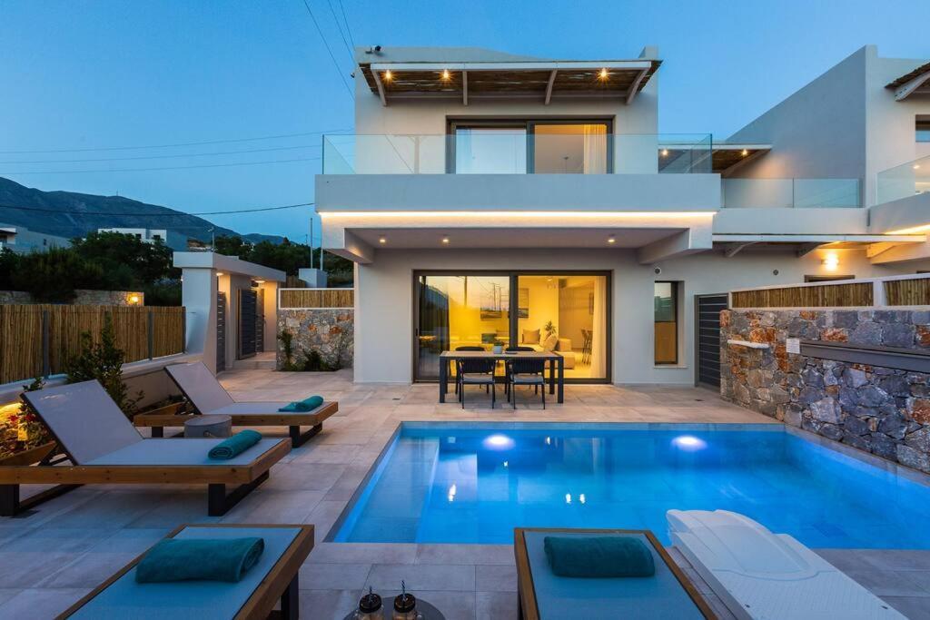 Villa Daphne-Naiades/ 2 Bedrooms,Luxury,Beachfront Plakias Esterno foto