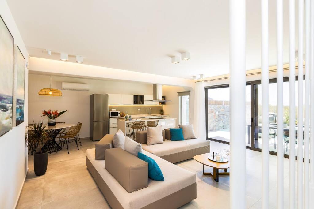 Villa Daphne-Naiades/ 2 Bedrooms,Luxury,Beachfront Plakias Esterno foto
