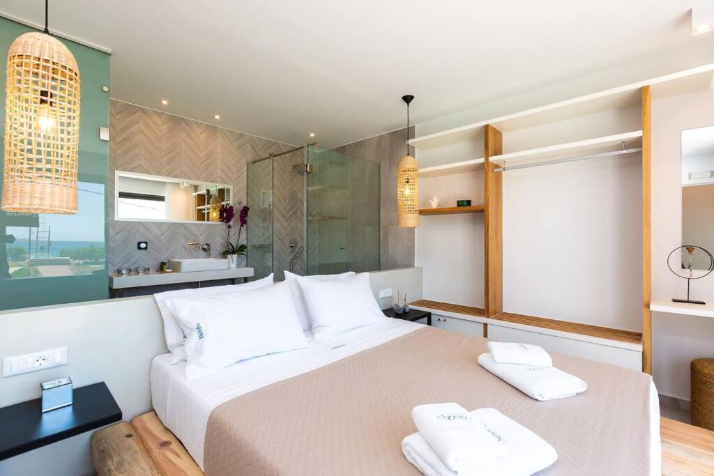 Villa Daphne-Naiades/ 2 Bedrooms,Luxury,Beachfront Plakias Esterno foto